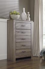 Zelen Warm Gray Chest of Drawers - Gate FurnitureChest