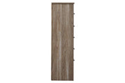 Zelen Warm Gray Chest of Drawers - Gate FurnitureChest