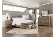 Zelen Warm Gray Chest of Drawers - Gate FurnitureChest