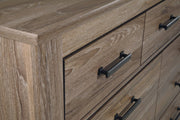 Zelen Warm Gray Dresser - Gate FurnitureDresser