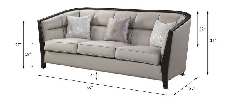 Zemocryss Sofa W/3 Pillows - 54235