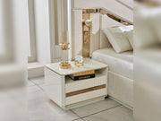 Zen Bedroom (Queen Frame With Headboard & Dresser With Mirror & 2 Nightstand) - 120-ZEN-SET