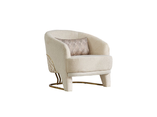 Zen Chair Cream in Cream - 101-ZEN-ZEN01-B