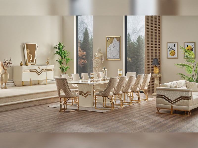 Zen Dining Table - Table 130" - 115-ZEN-DT-12