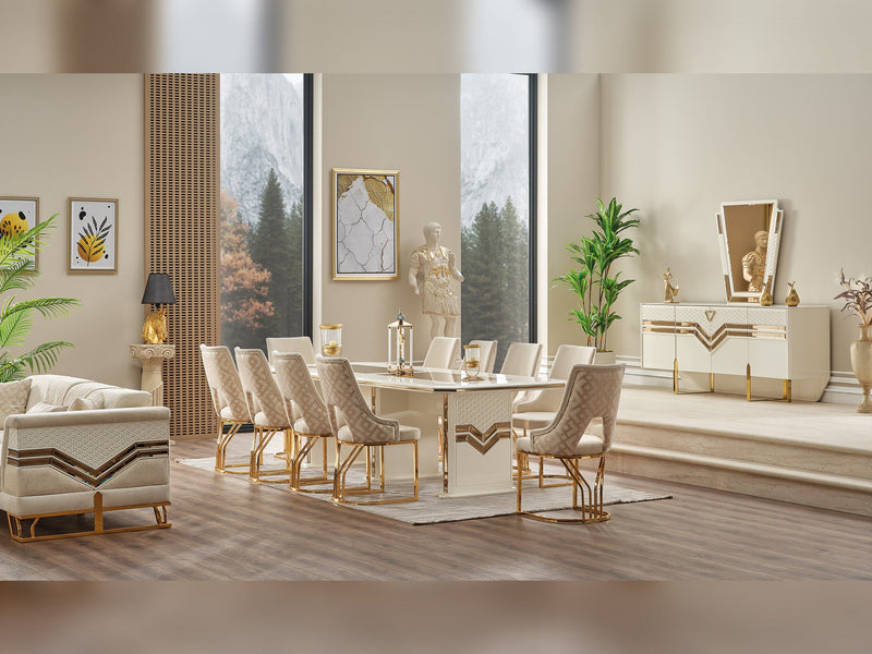 Zen Dining Table - Table 130" - 115-ZEN-DT-12