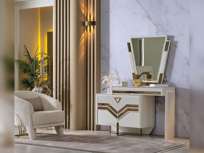 Zen Dresser With Mirror - 120-ZEN-DRM
