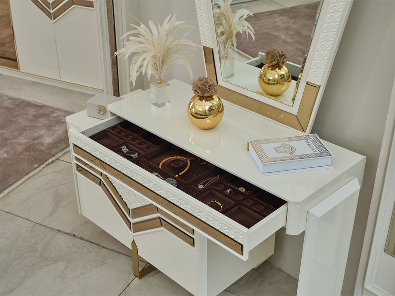 Zen Dresser With Mirror - 120-ZEN-DRM