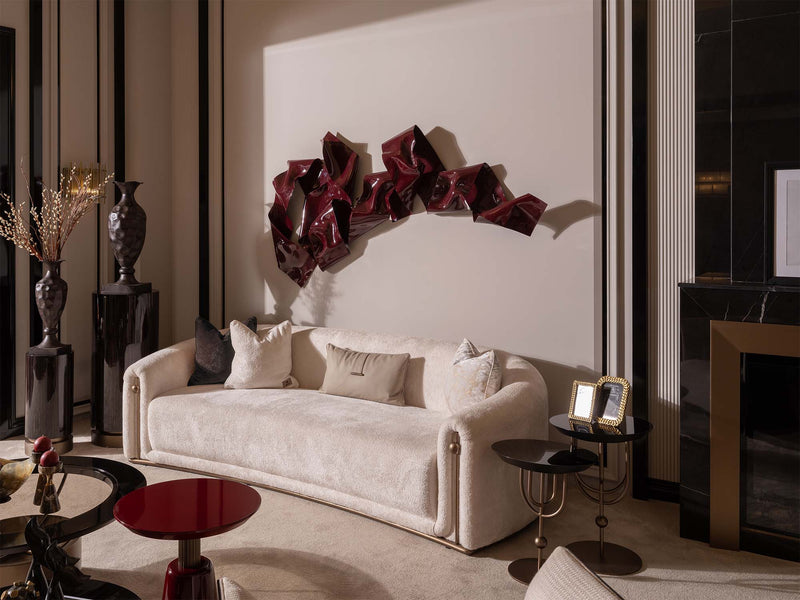 Zenith 4-pieces (2 Four Seater Sofa &  2 Lux Chair) Livingroom in Cream - 200-GAB-ZEN-44LBLB
