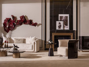 Zenith 4-pieces (2 Four Seater Sofa &  2 Lux Chair) Livingroom in Cream - 200-GAB-ZEN-44LBLB