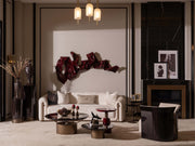 Zenith 4-pieces (2 Four Seater Sofa &  2 Lux Chair) Livingroom in Cream - 200-GAB-ZEN-44LBLB