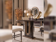 Zenith Diningroom (Consol With Mirror & Dining Table & 6 Dining Chair) - 200-GAB-ZEN-DT-6-SET