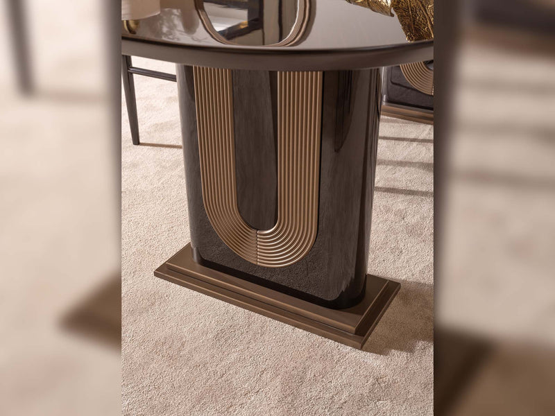 Zenith Diningroom (Consol With Mirror & Dining Table & 6 Dining Chair) - 200-GAB-ZEN-DT-6-SET