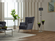 Zenora 3-pieces (Sofa & Loveseat & Chair) Livingroom in Beige - 200-SIM-ZEN-VELVET260-321