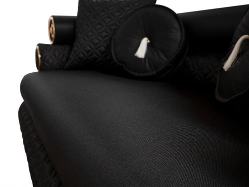 ZETA SOFA & LOVESEAT BLACK - ZETA SOFA & LOVESEAT BLACK