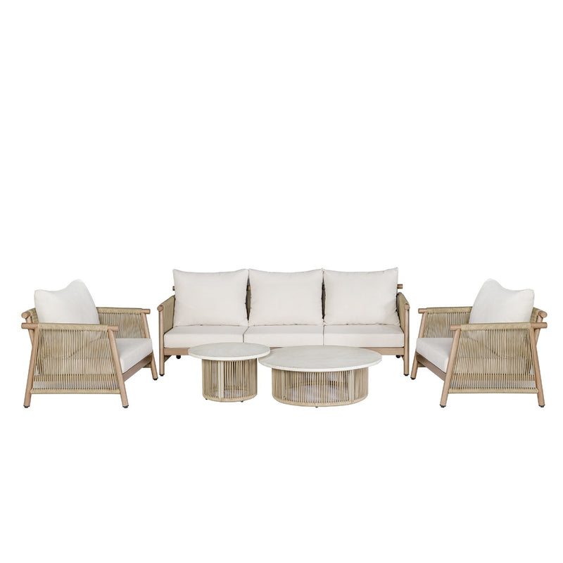 Zira 5 Piece Patio Sofa Set - OT04985