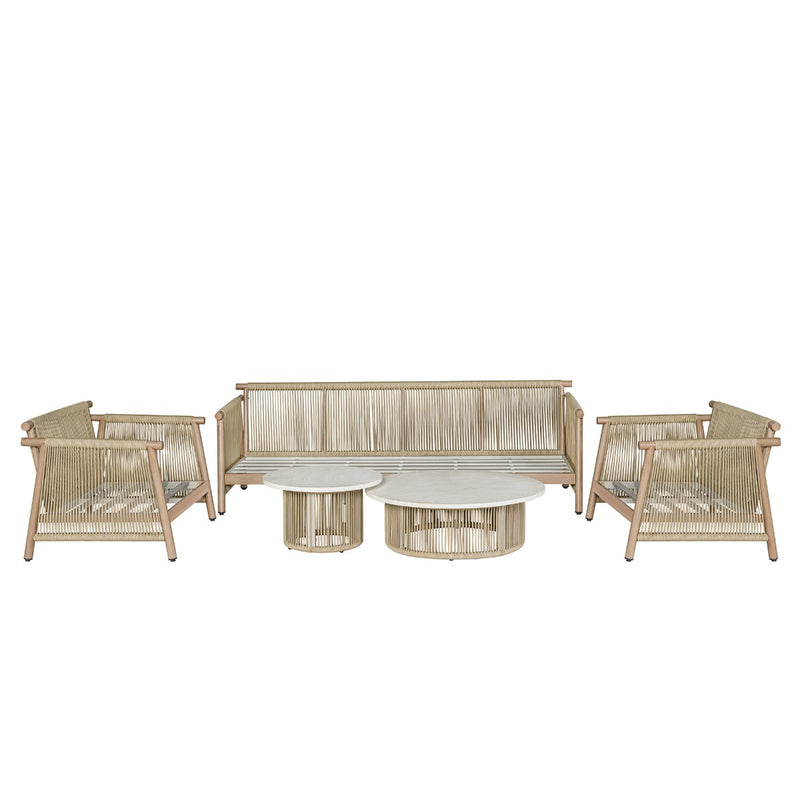 Zira 5 Piece Patio Sofa Set - OT04985