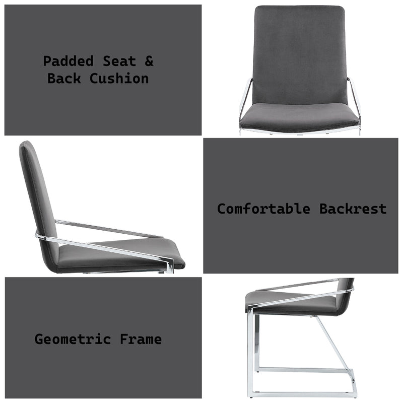 Zlatan Side Chair (Set-2) - DN02235