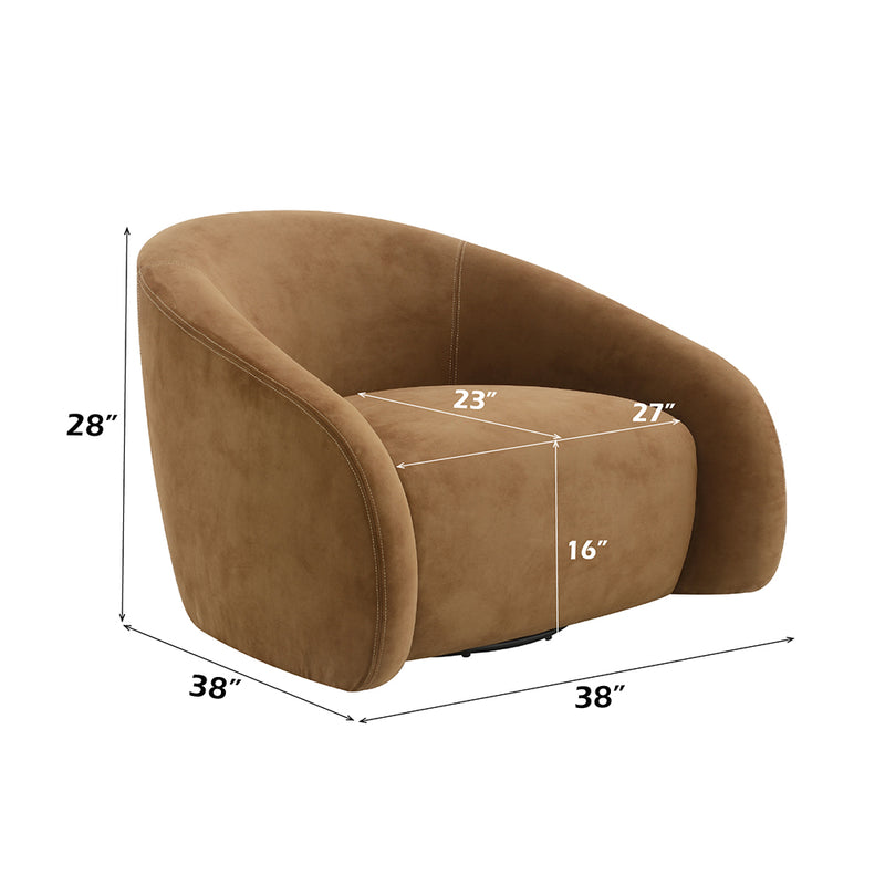 Zoey Accent Chair w/Swivel - AC03804