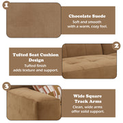 Zoey Modular - LF Arm Chair w/Pillow - LV05390