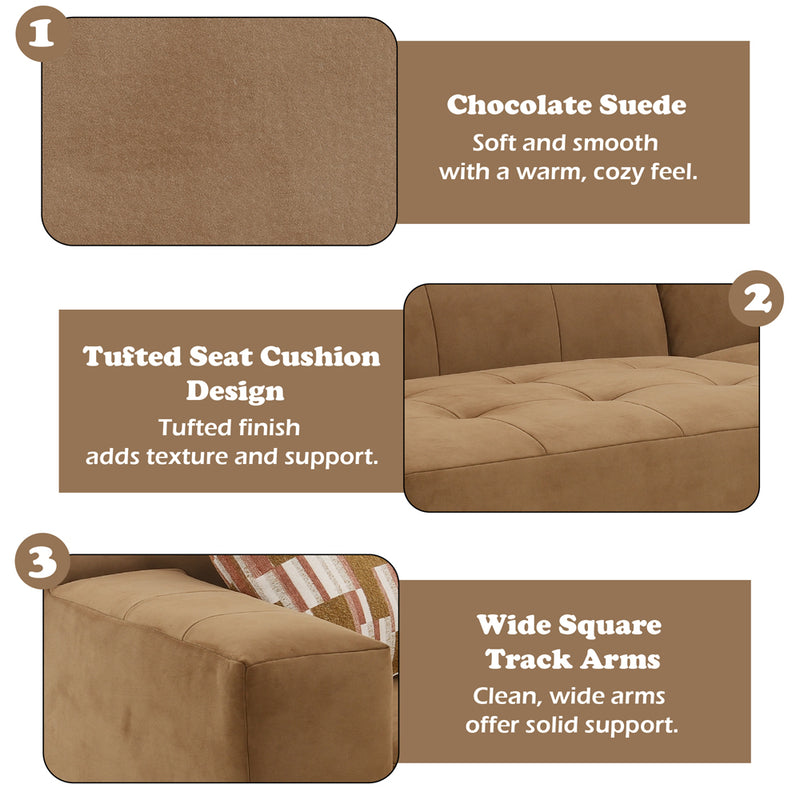 Zoey Modular - LF Arm Chair w/Pillow - LV05390