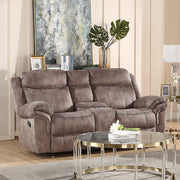 Zubaida Motion Loveseat & Console W/USB - 55021