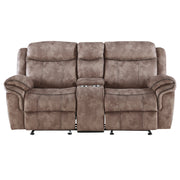 Zubaida Motion Loveseat & Console W/USB - 55021