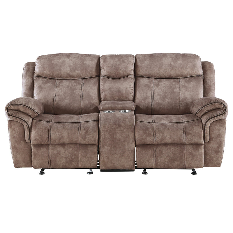 Zubaida Motion Loveseat & Console W/USB - 55021