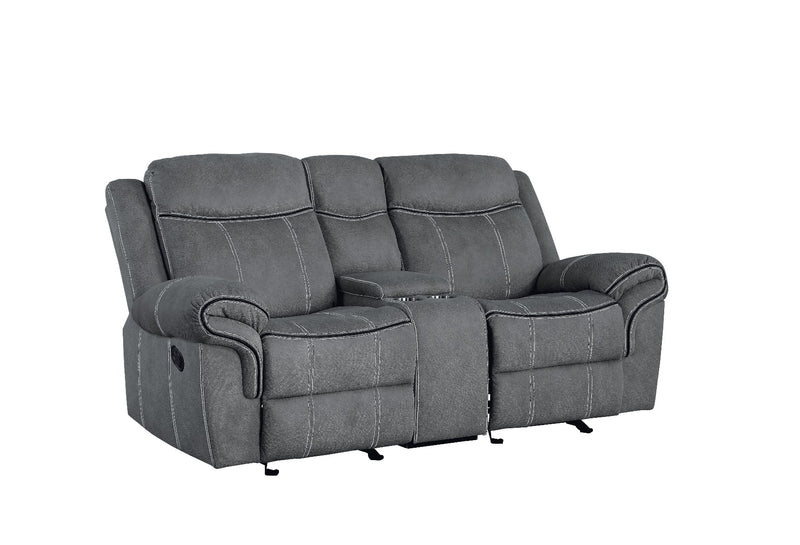 Zubaida Motion Loveseat & Console W/USB - 55026