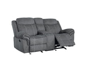 Zubaida Motion Loveseat & Console W/USB - 55026