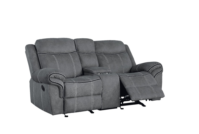 Zubaida Motion Loveseat & Console W/USB - 55026