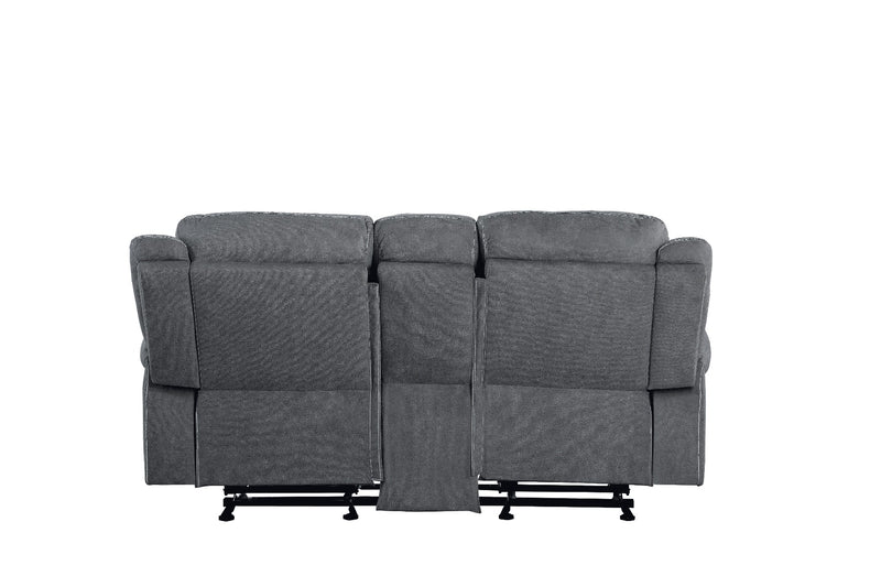 Zubaida Motion Loveseat & Console W/USB - 55026