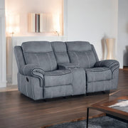 Zubaida Motion Loveseat & Console W/USB - 55026