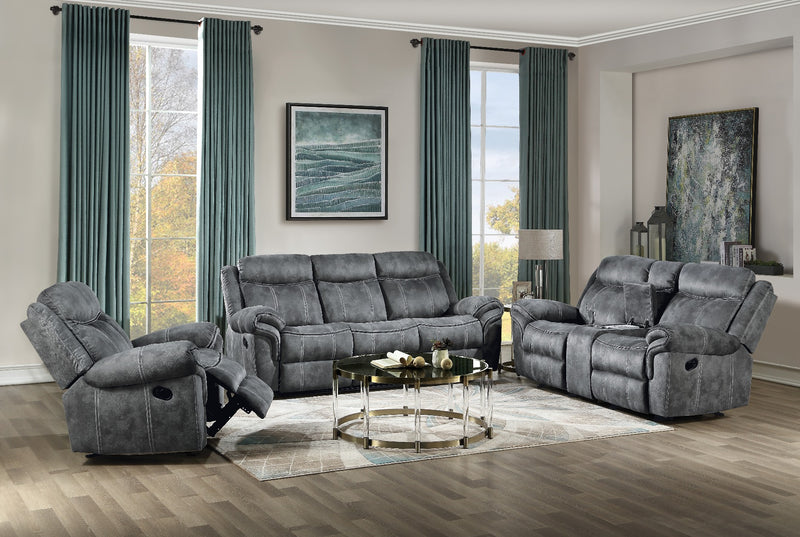 Zubaida Motion Sofa & Console W/USB - 55025