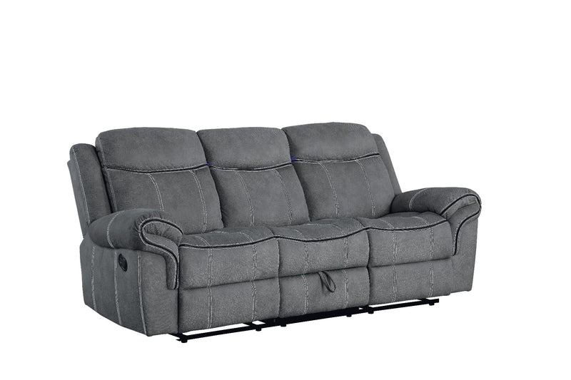 Zubaida Motion Sofa & Console W/USB - 55025