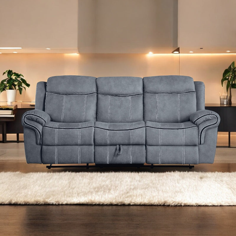 Zubaida Motion Sofa & Console W/USB - 55025