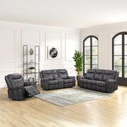 Zubaida Power Glider Motion Loveseat w/USB - LV04671