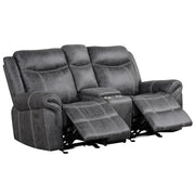 Zubaida Power Glider Motion Loveseat w/USB - LV04671
