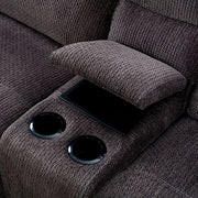 Zuben Dark Gray Sectional - CM6853-SECTIONAL