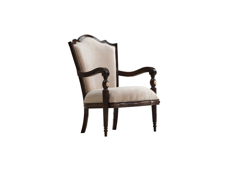 Zumrut Lux Chair Beige in Beige - 101-ZUM-AQUA3568-B