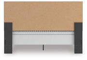 Zuraleus Black King Upholstered Panel Bed - PCB3380B12