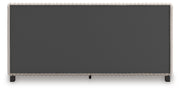 Zuraleus California King Upholstered Bed, Dresser and Chest in White - PKG022856