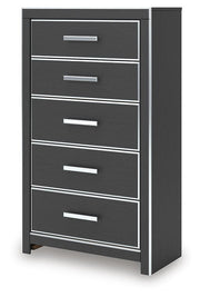 Zuraleus King Upholstered Bed, 2 Chests and 2 Nightstands - PCB3380B24
