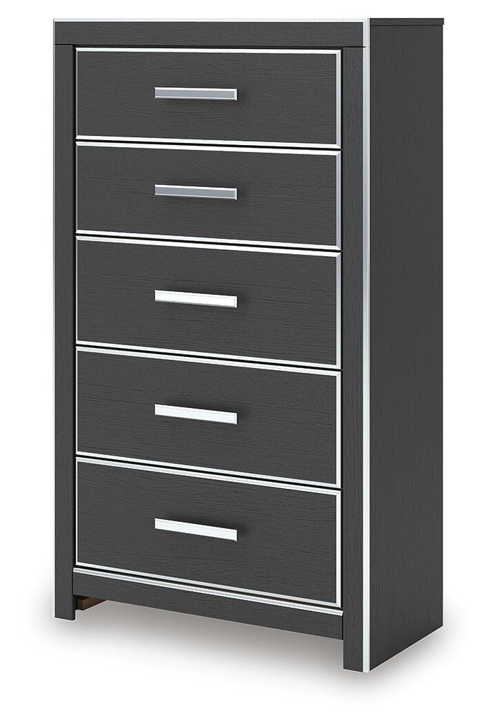 Zuraleus King Upholstered Bed, 2 Chests and 2 Nightstands - PCB3380B24