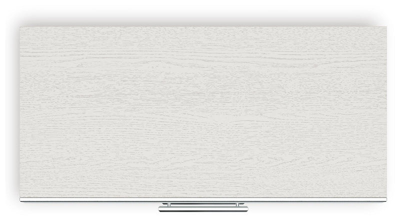 Zuraleus King Upholstered Panel Platform Storage Bed, Chest and  Nightstand in White - PKG022825