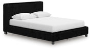 Zuraleus Queen Upholstered Bed, Dresser and Mirror - PCB3380B9