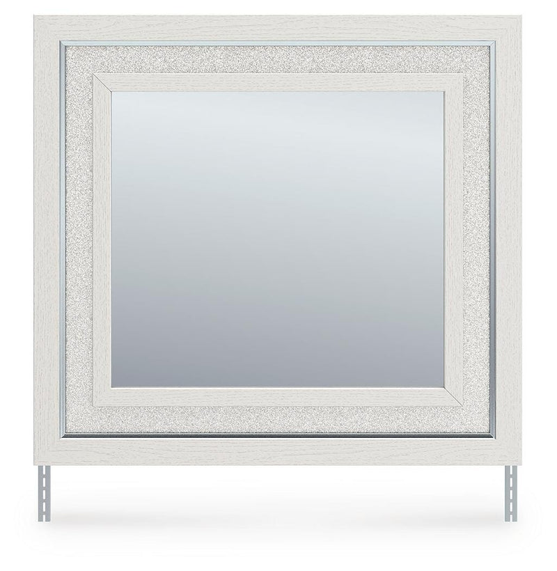 Zuraleus White Bedroom Mirror - PCB3381-36