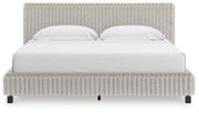 Zuraleus White California King Upholstered Bed - PCB3381B14