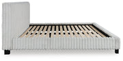 Zuraleus White California King Upholstered Bed - PCB3381B14