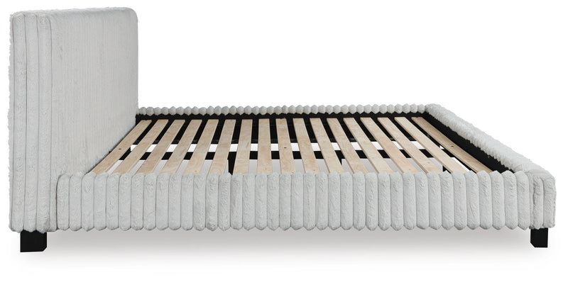 Zuraleus White California King Upholstered Bed - PCB3381B14