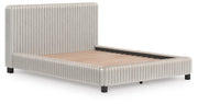 Zuraleus White King Upholstered Bed - PCB3381B13